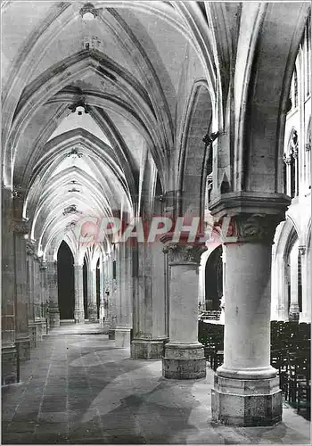 Cartes postales moderne Paris Eglise St Severin Bas cote nord XVe siecle