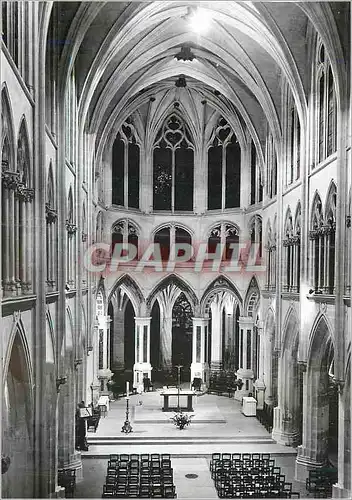 Cartes postales moderne Paris Eglise St Severin La nef XIII et XVe siecle