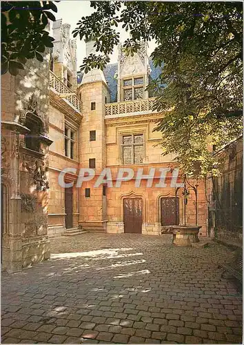 Cartes postales moderne Paris Musee des Thermes et de l'Hotel de Cluny Vue interieure de la cour de l'Hotel de Cluny XVe