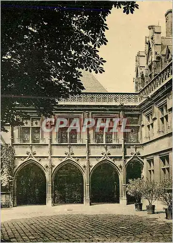 Cartes postales moderne Paris Hotel parisien des abbes de Cluny Fin du XVe s Architecture Au temps de Charles VIII et de