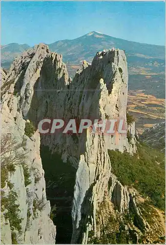 Cartes postales moderne Les Belles Couleurs de Provence Les Dentelles de Montruirails au COl du Queyron Les Aretes de la