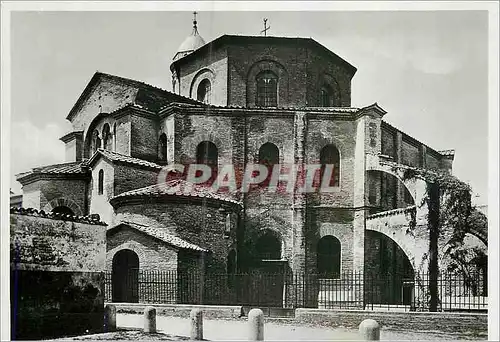 Moderne Karte Ravenna Tempio di S Vitale Lato nord est