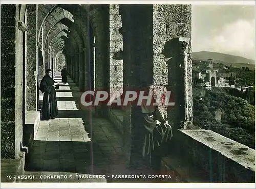 Cartes postales moderne Assisi Convento S Francesco Passaggiata Coperta