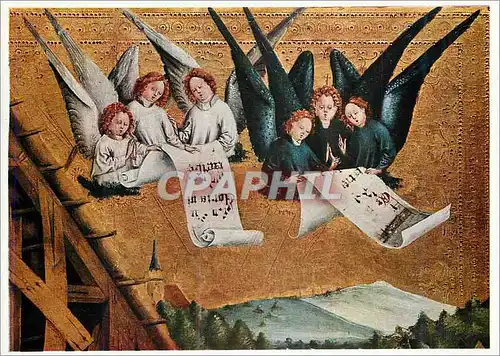 Cartes postales moderne Johann Koerbecke (1446 1491) Singende Engel Anges chantants Singing angels