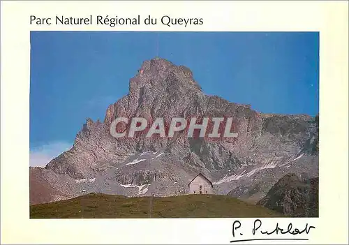 Moderne Karte Queyras (Hautes Alpes) Tete des Toillies Chapelle de Clausis