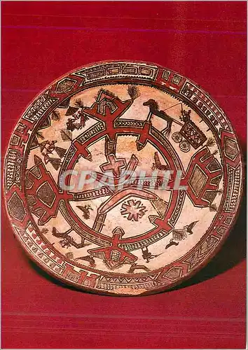 Cartes postales moderne Musee National des Arts Africains et Oceaniens Section des arts Maghrebins Musulmans Plat Auteur