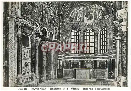 Cartes postales moderne Ravenna Basilica di S Vitale Interno dell'Abside