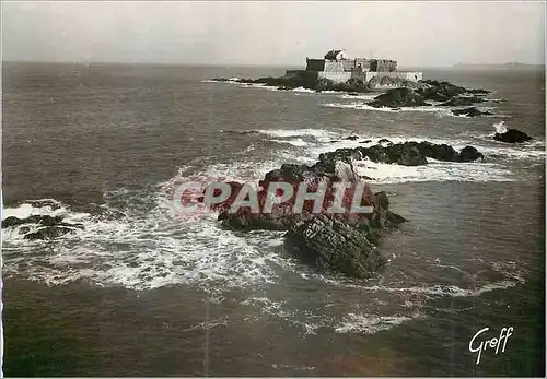 Cartes postales moderne Saint Malo (I et V) Le fort National