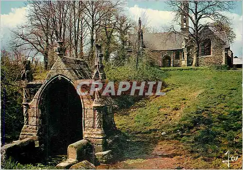 Cartes postales moderne La Bretagne en Couleurs Fontaine Sacree de Saint Venec