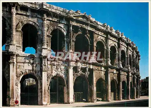 Cartes postales moderne Nimes Les Arenes cote Nord
