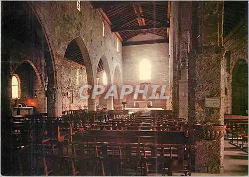 Cartes postales moderne Aigues Mortes (Gard) La ville de Saint Louis Interieur de l'Eglise Notre Dame des Sablons
