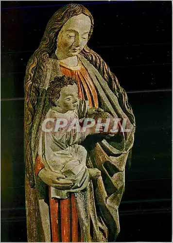 Cartes postales moderne Maria mit Kind Niederrheinisch westfalisch um 1480