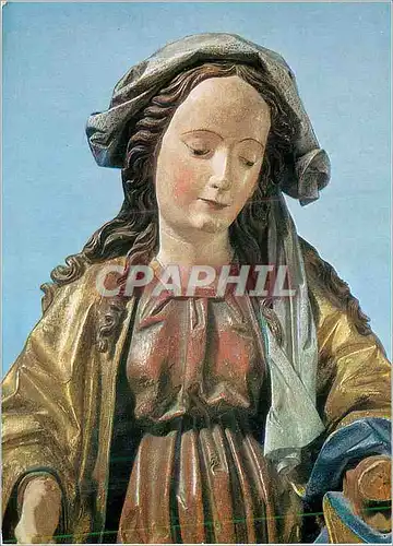 Cartes postales moderne Hans Klocker Muttergottes (Ausschnitt) Brixen um 1485