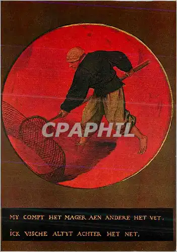 Cartes postales moderne Anvers Musee Mayer van den Bergh Bruegel Pieter de Oude Pierre l'Ancien (1525 1596) Douze prover