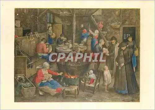 Cartes postales moderne Kunsthistorisches Staatsmuseum Wien Jan Brueghel der Altere Der vornehime Besuch in der Bauernst