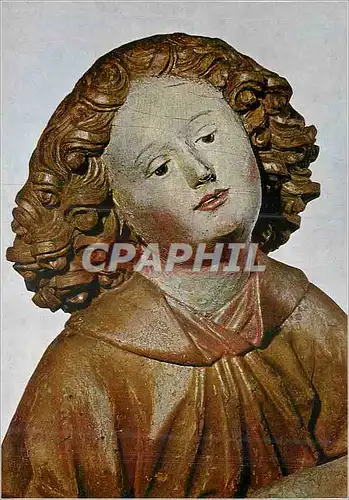 Cartes postales moderne Oberschwabischer Meister um 1480 Engel von der Gruppe Engel und ChristKind aus Kandsberg am Lech