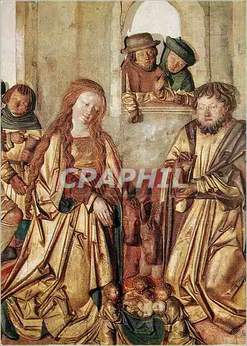 Moderne Karte Martin Schaffner (1480 1541) Adoration Bayer National Museum Munchen