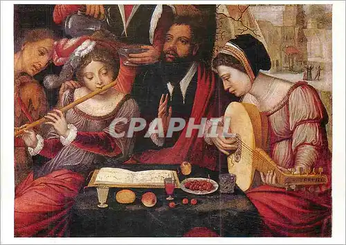 Cartes postales moderne Coecke Van Aelst (1626 1683) Das Konzert Le concert