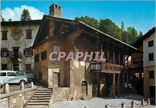 Moderne Karte Pieve Di Cadore Maison natale de Tiziano