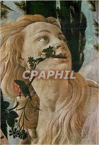 Cartes postales moderne Firenze Gallerie Ullizi Le Printemps (detail)