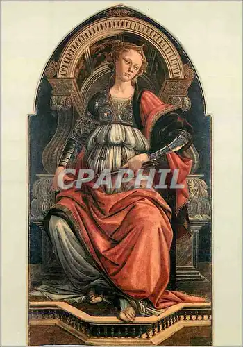 Cartes postales moderne Firenze Galleria Uffizi S Botticelli La Fortitude