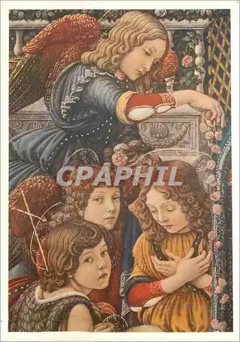 Cartes postales moderne Firenze Galleria Uffizi Teste di Angela