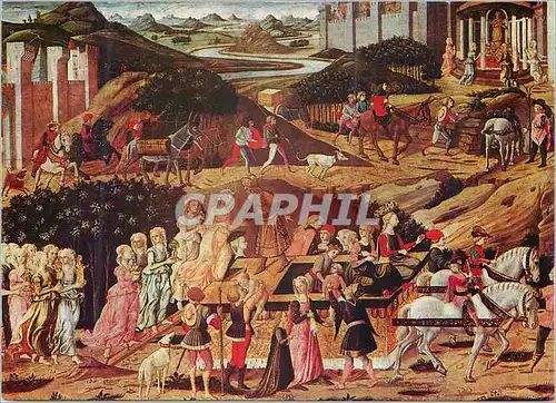 Cartes postales moderne Giovanni Battista The flight of the vestal virgins (Detail)