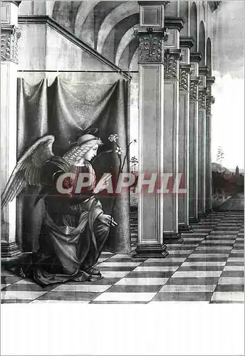 Cartes postales moderne Bologna Basilica di S Petronio Cappella di S Sebastiano l'Angelo annunziante L Costa (o F Franci