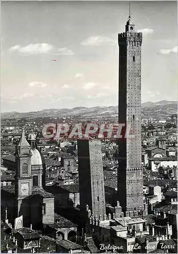 Cartes postales moderne Bologne Les deux Tours