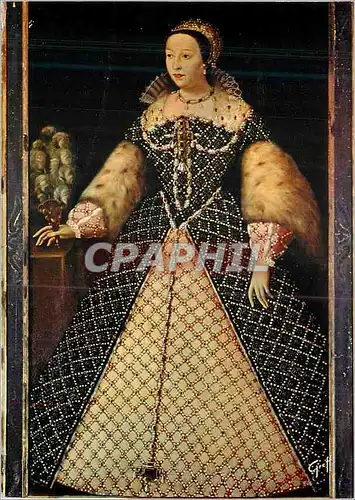 Cartes postales moderne Catherine de Medicis (1519 1589) Reine de France epouse d'Henri II (Coll Chateau de Chaumont sur