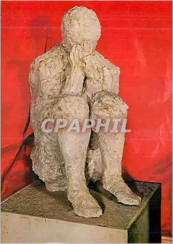 Cartes postales moderne Pompei Fouilles Moulage d'homme racroqueville