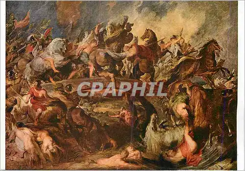 Cartes postales moderne Rubens La Bataille des Amazones (1577 1640)