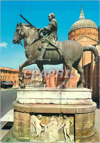 Cartes postales moderne Padova Monument equestre au Gattamelata Donatello (1386 1466)