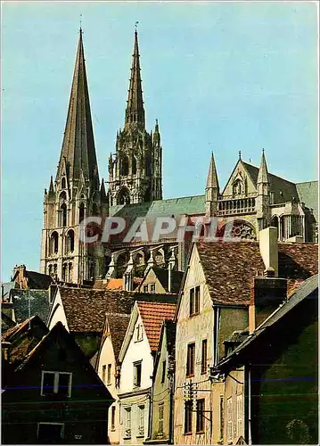 Moderne Karte Chartres La Cathedrale