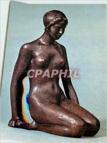 Cartes postales moderne Paris Palais de Tokyo Aristide Maillol (1861 19944) Femme accroupie 1900