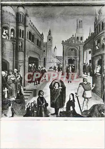 Cartes postales moderne Aix en Provence (B du R) Cathedrale Saint Sauveur Le Miracle de Saint Mitre (Ecole de Nicolas Fr