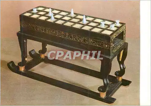 Cartes postales moderne Toutankhamon (Troisieme serie) Jeu en ebene et ivoire Egypte