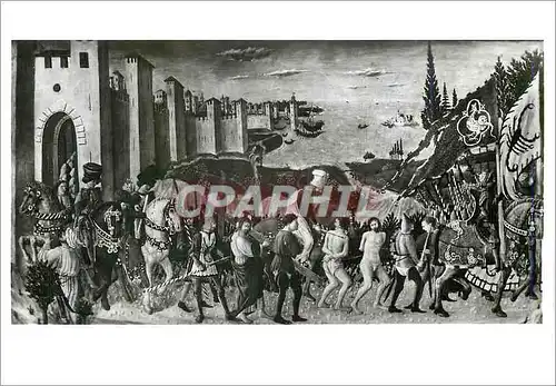 Cartes postales Parugia Pinacoteca Vannucci Gesu che va al Calvario (Giovanni BOccati)