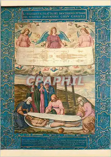 Cartes postales moderne Torino Galleria Sabauda Della Rovere Le Saint Suaire (deja attribue a G Clavio)
