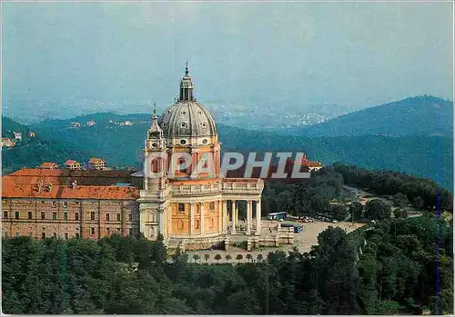 Cartes postales moderne Torino Dall Aereo La Basilique de Superga (Juvarra 1731)