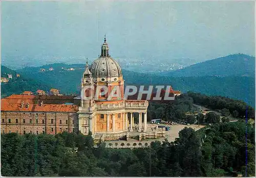 Moderne Karte Torino Dall Aereo La Basilique de Superga (Juvarra 1731)