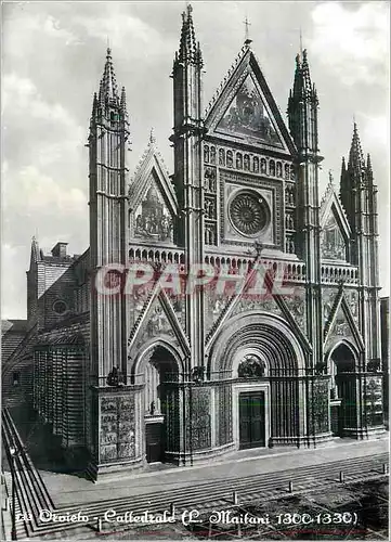 Cartes postales moderne Orvieto Cattedrale (L Maitani 1300 1330)