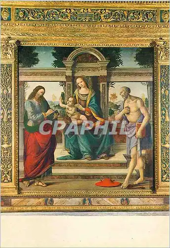 Cartes postales moderne Firenze Chiesa di S Spirito Lorenzo di Credi Firenze 1459 Firenze 1537 Vierge et Saintes