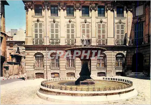 Cartes postales moderne Aix en Provence (B du R) La Cite du Roy Rene La Fontaine d'Albertas