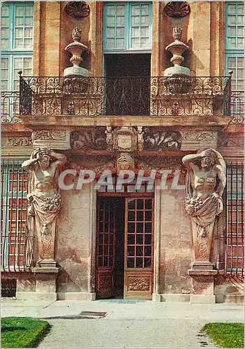 Cartes postales moderne Aix en Provence (B du R) Pavillon Vendome (XVIIe s) Les ATiantes et le Mascaron de l'Ete