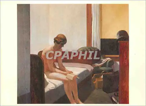 Moderne Karte Edward Hopper 1882 1967 Hotel Room (Hotelzimmer) 1931