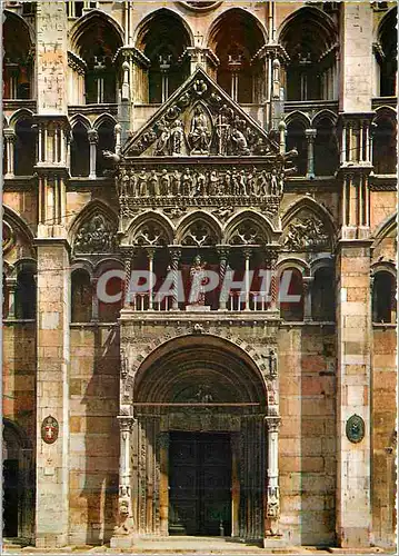 Cartes postales moderne Ferrara (Cathedral Particulier de la Fassade)