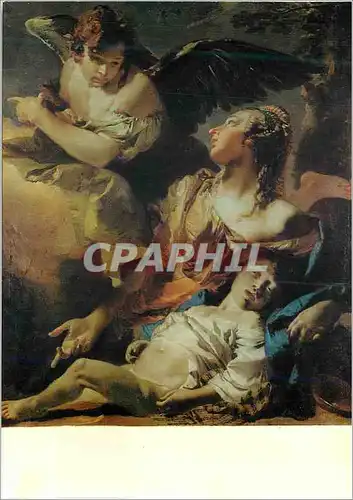 Cartes postales moderne Venezia Scuolo Grande di San Rocco Agar soulagee par les Anges