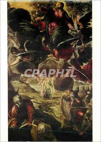 Cartes postales moderne Venezia Scuolo Grande di San Rocco L'Ascensione