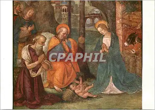 Cartes postales moderne Roma Pinturicchio(1454 1513) L'Adoration de l'Enfant (detail)